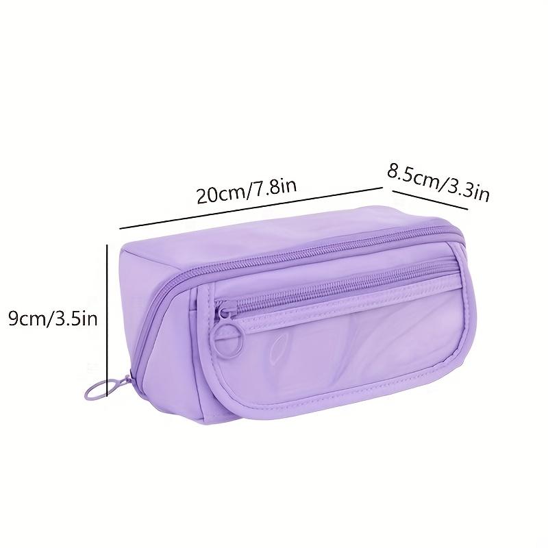 Brand-new creative large-capacity study pencil case with multifunctional desktop sorting and storage pencil case, suitable for boys and girls to study and work, portable study gift pencil case Pencil Bag