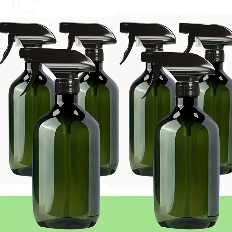 Multifunctional Spray Bottle Set, 6 or 8 Pack Options, 16.9 Oz Large Capacity Reusable Storage Bottles, Ideal for Shampoo, Shower Gel, Cleaning Liquid, Gardening, Beauty Salon