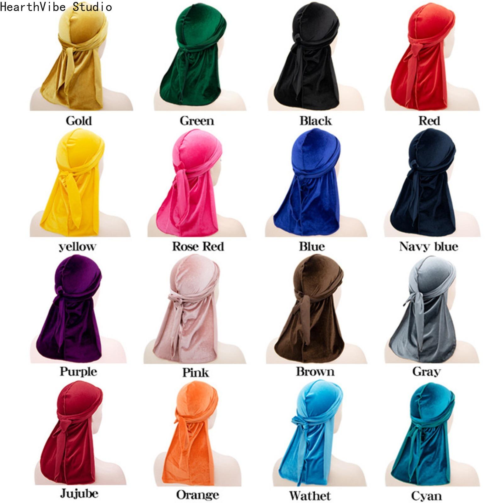 Premium Velvet Durag with Silk Satin Lining, Oversized 360 Wave Cap, 40-in Extra Long Tails, Adjustable Headwear, Hip Hop Wave Locking Unisex Streetwear Accessory for Men, Compression Headwear Premium Velvet Durag with Silk Satin Lining, Oversized 360 Wave Cap, 40-in Extra Long Tails, Adjustable Headwear, Hip Hop Wave Locking Unisex Streetwear Accessory for Men, Compression Headwear