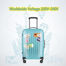 Lanvier 1 Inch Extra Long Hair Curling Iron with Ceramic Tourmaline Barrel, Professional Hair Curler up to 450°F with Dual Voltage for Worldwild Use, Hair Waving Style Curling Tool to Creat Small curls to Medium curls for Girls & Women–Black Comfort