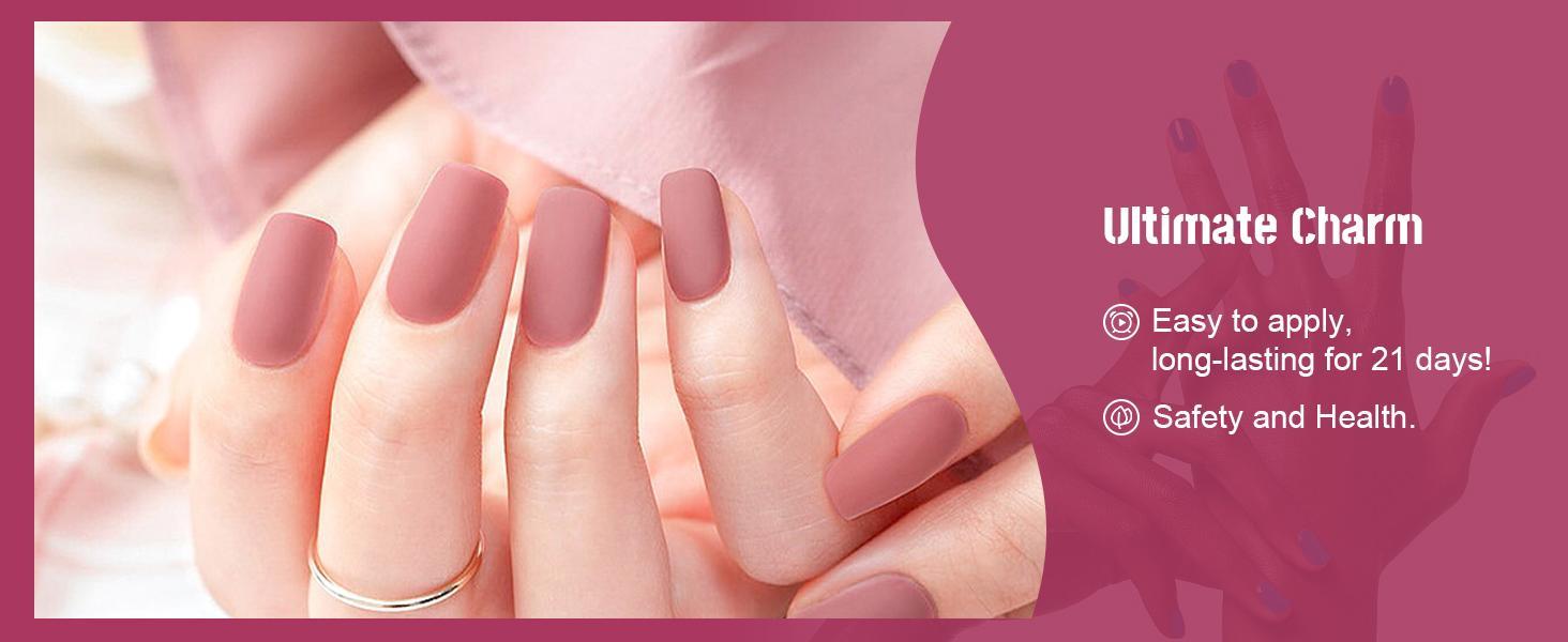 JODSONE Gel Nail Polish Kit with U V Light 36 PCS Classic Black and White Nude and Blue Purple Gel Polish Set with Manicure Tools Suitable for All Seasons Perfect Gifts for Manicure Lover