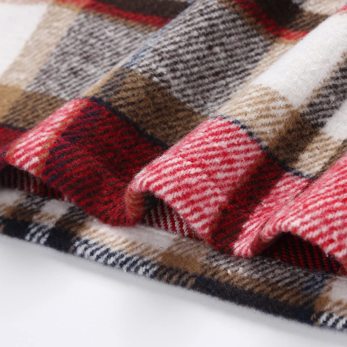 IDEALSANXUN Womens High Waist Plaid Skirt Bodycon Wool Mini Skirts Dresses for Women Holiday Dresses for Women Faldas Para Mujer Skirts for Women Trendy Tweed Skirt Short Tartan Woolen Skirt Cute Outfits Party Business Casual Outfits Winter Flannel