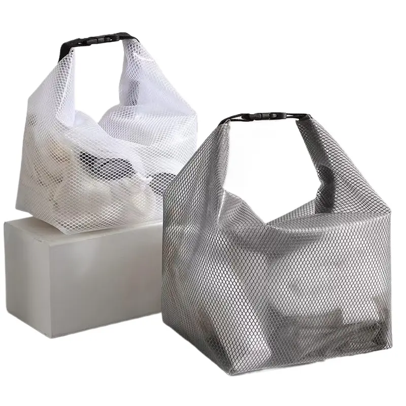 EVA Nylon Wet-Dry Separation Bag, Large Size Unisex Waterproof Storage Solution for Gym Swim Gear, Travel Toiletries & Outdoor Hiking Necessities, Durable Lightweight Functional Accessory