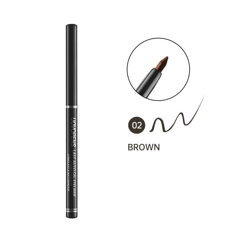 UOVOPENS famous craftsman, black eyeliner pen Gel Eyeliner ultra-thin eyeliner waterproof UP04