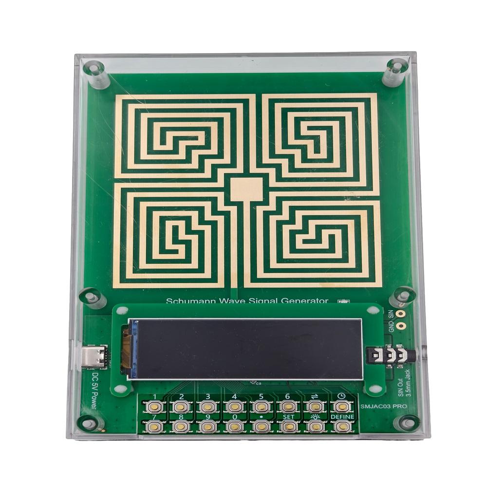 Broadband Schumann Wave Generator 0.001hz-200khz Adjustable, 7.83hz Resonance, Tft Color Screen, Sleep Aid, Office, Audio, Creative Sound Therapy Device