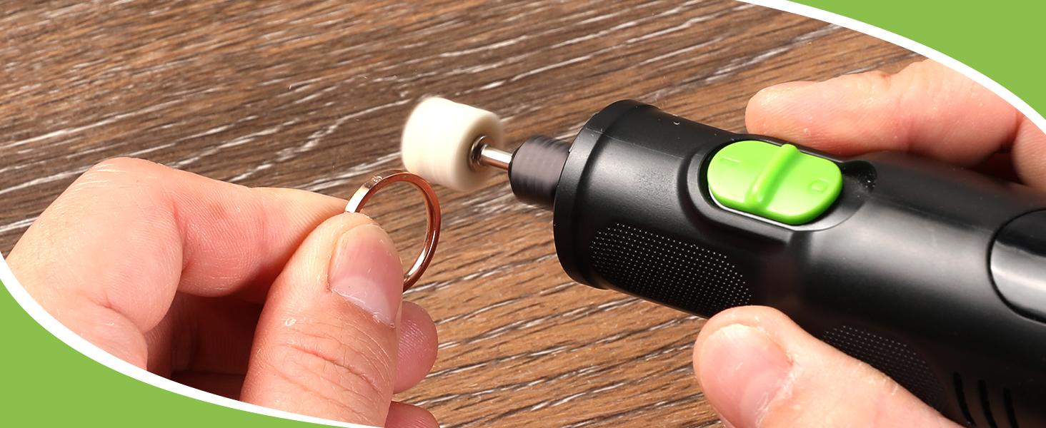 #JumpstartSale WORKPRO Cordless Rotary Tool, 8V Rotary Tool Kit with 117 Accessories, 6 Variable Speed, Type-C Charging, LED Work Light, Power Rotary Tool for Sanding, Polishing, Engraving, Drilling, Cutting, DIY