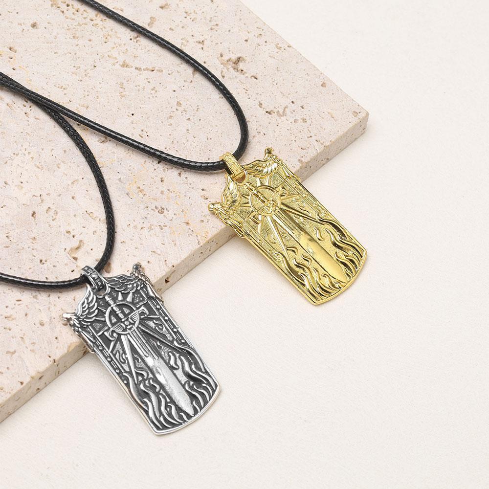 Warhammer 40K Game Peripheral Necklace Fashionable Handsome Men And Women Sweater Chain Cosplay Accessories Gift For Game Fans