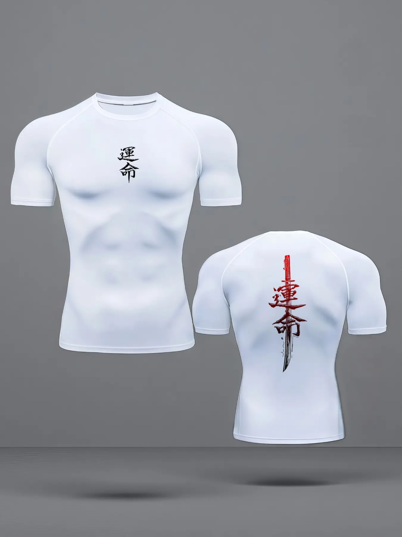 Men's Indoor Outdoor Sporty Tight Quick-Dry T-Shirt, Short Sleeve, Seamless, Breathable, Durable, Comfortable Workout Clothes