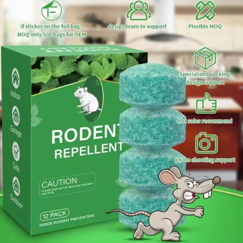 Natural Peppermint Repellent Balls • BUY 1 GET 1 FREE Popular Natural Rodent Repellent Balls! Infused with peppermint and lemon oil, these balls effectively deter squirrels, rats, spiders,
