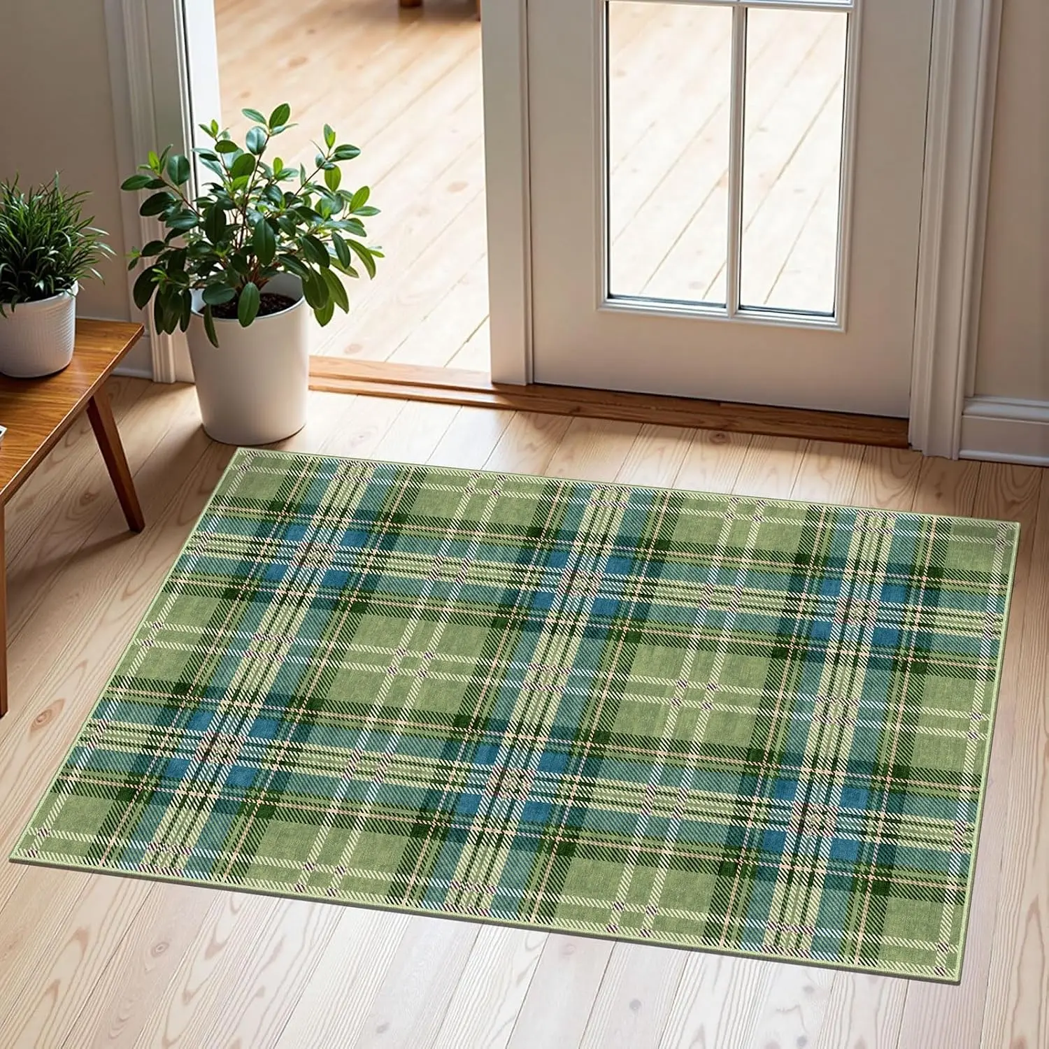 Tartan Plaid - Green/Blue