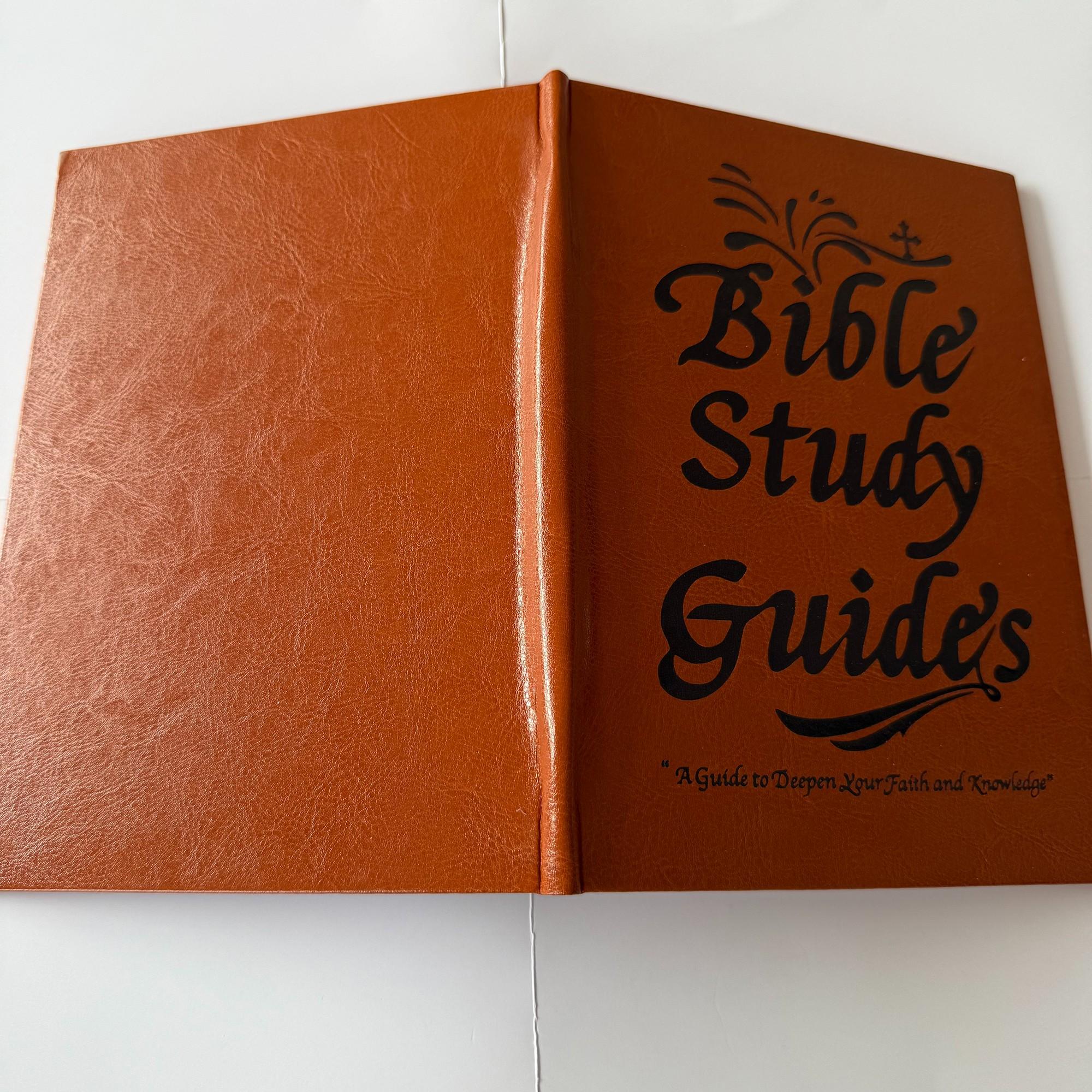 Bible Study Guides, 66-Page Bible Study Guide Comprehensive Scripture Study Tool with Prompts Prayer Journal Notebooks Based On Religious Beliefs Faith Gift for Christian Baptism