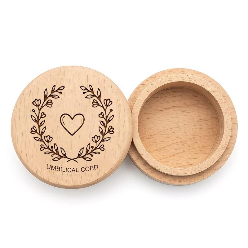 3-piece wooden storage box set, including tooth fairy box, 'first ...