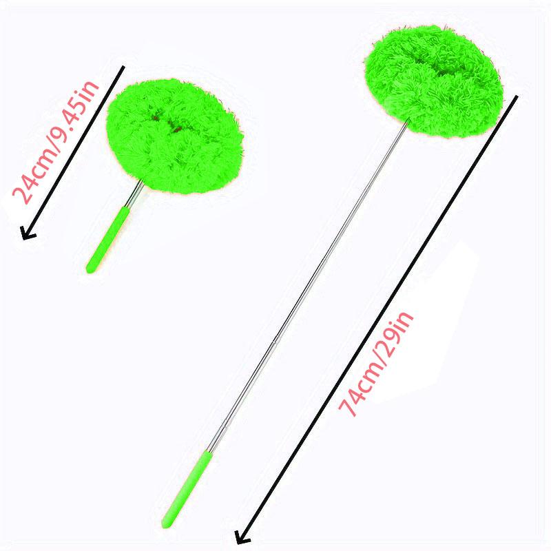 Extendable Removable Microfiber Duster | Anti-Static, Washable | Ideal for Ceiling Fans, Household & Seasonal Cleaning (Summer/Fall)