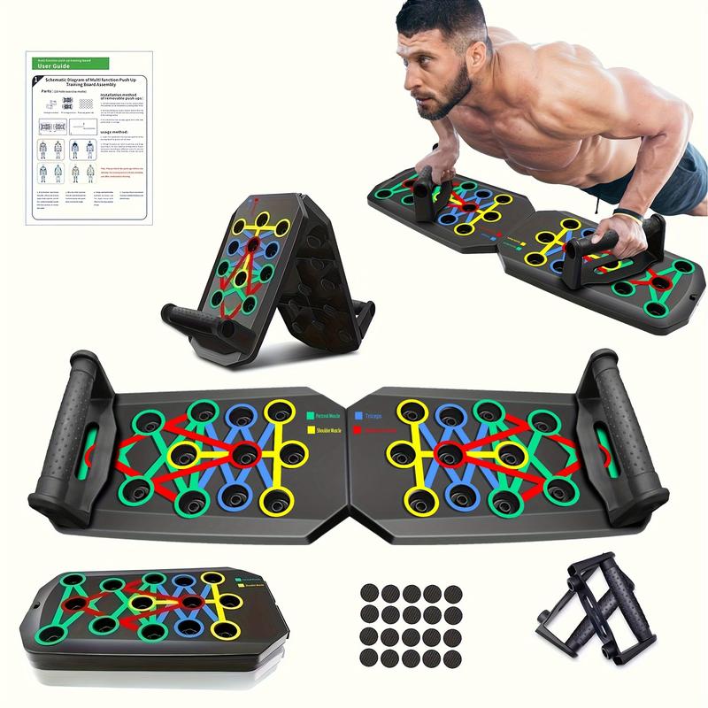 Multi-Functional Home Exercise Equipment - Push-Up Bar, Chest Workout Tool for Men and Women, Non-Electric PP Material, Power Training