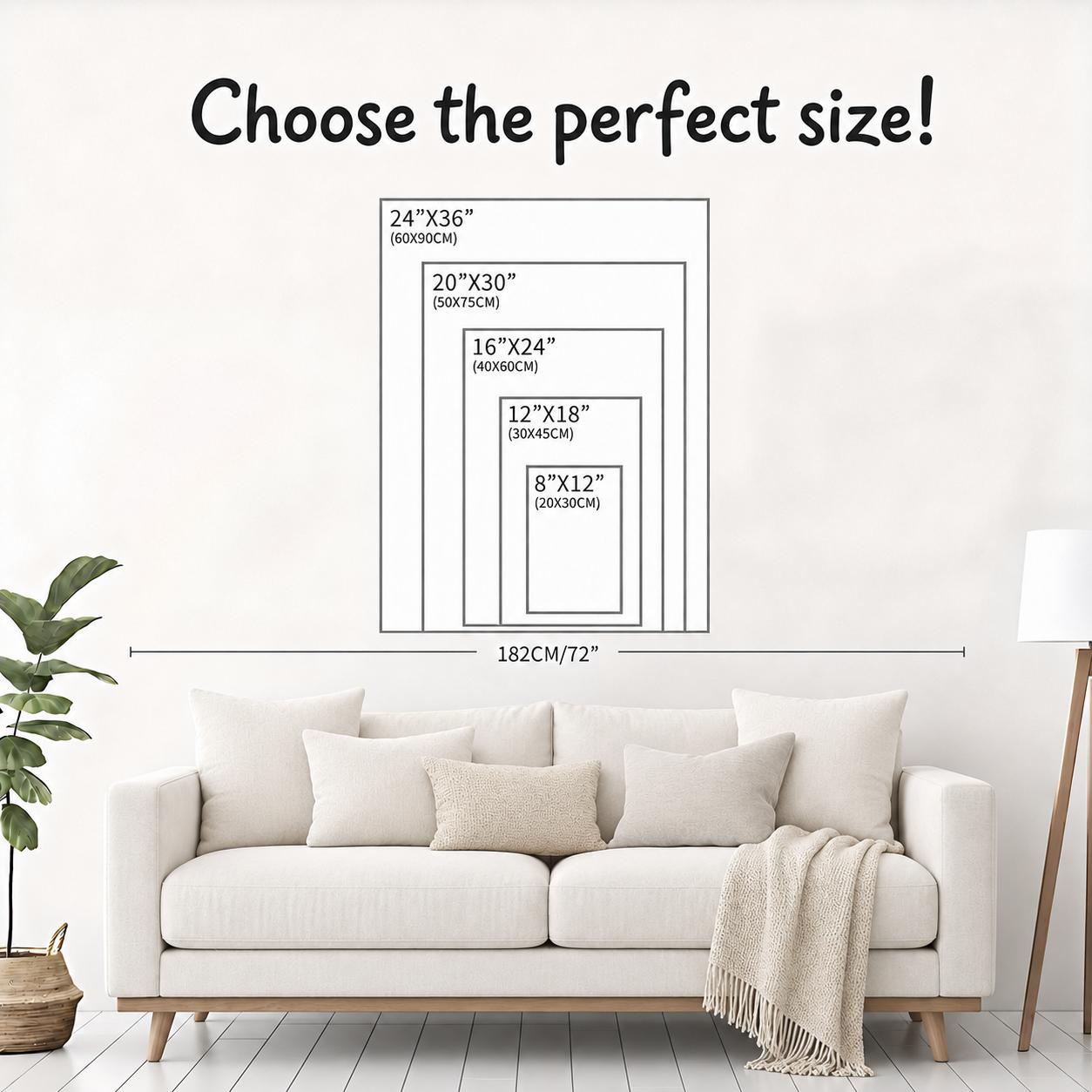 Black Frame Template for Home Decor, Wall Arts, Posters & Prints Home Supplies