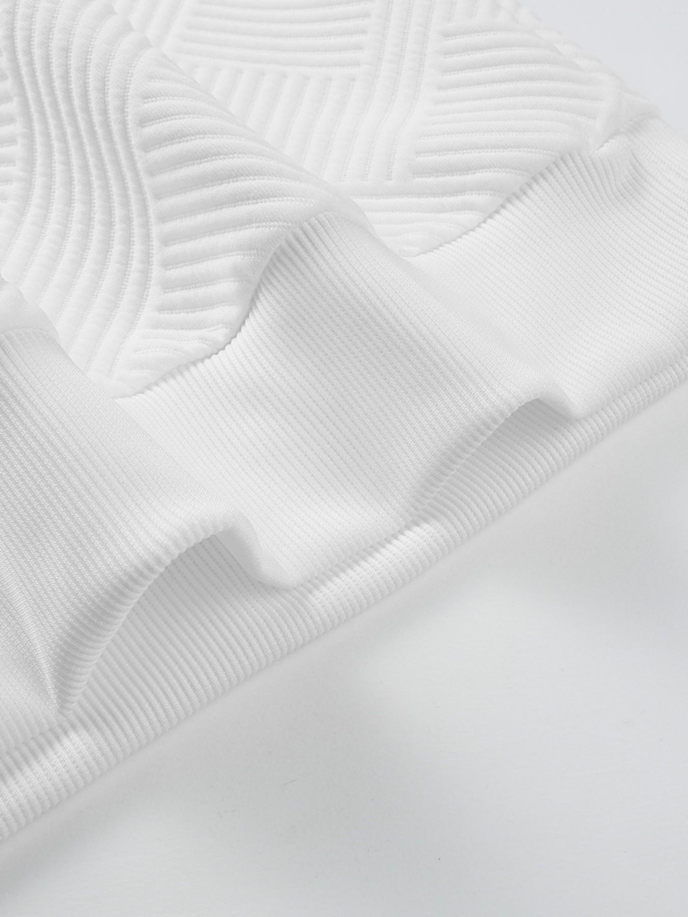 Men's Geometric Textured Hoodie Sweatshirt, Contrast Leather Patch, Loose-Fit Pullover for Fall Winter, Casual Business Top