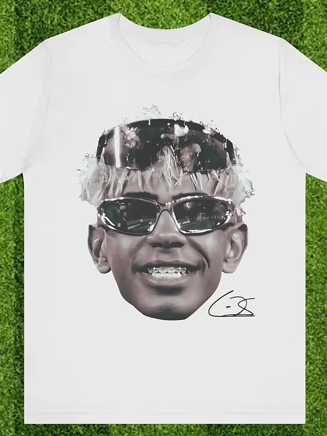 Men's  Yamal T-Shirt - Cool Face Print - Casual Wear