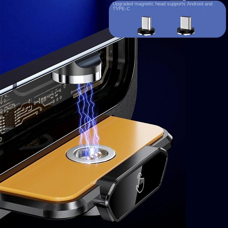 Fast Wireless Car Charger with Auto Clamping Phone Holder - Compatible with iPhone 16/15/14/13/12/11 Pro Max, Samsung Galaxy S24/S23/S22/S21, and More - Efficient Smartphone Charging for Your Car