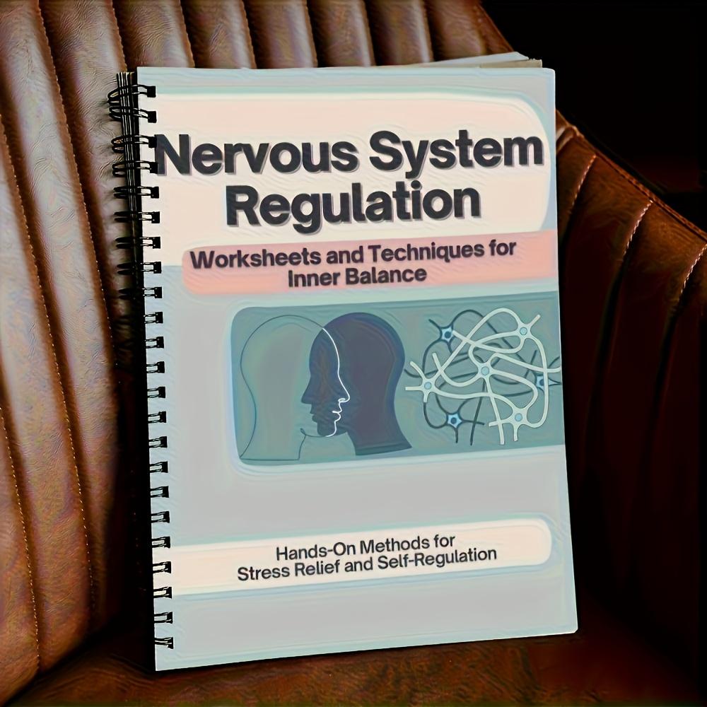 1PC Nervous System Regulation Worksheet| Multi-Position Practice, Self-Healing Meditation & Stress Management| Fun Workouts to Overcome Anxiety & Trauma| Somatic Therapy for Emotional Balance & Growth