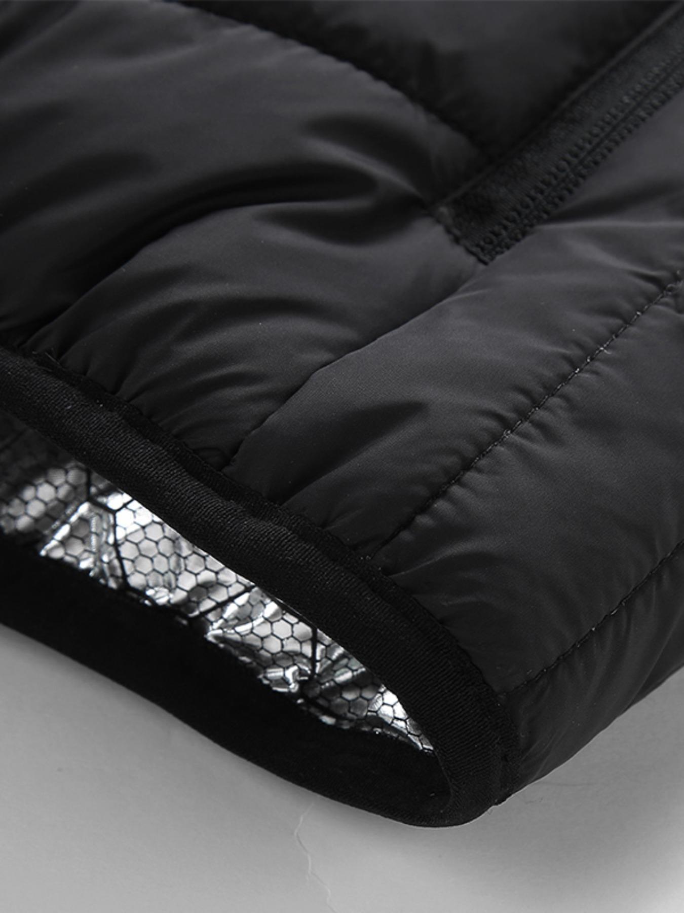 Men's Heated Vest One-Button Fast Heating Three-Temperature Control Instant Warmth Outdoor Winter Sleeveless Cotton Back Vest