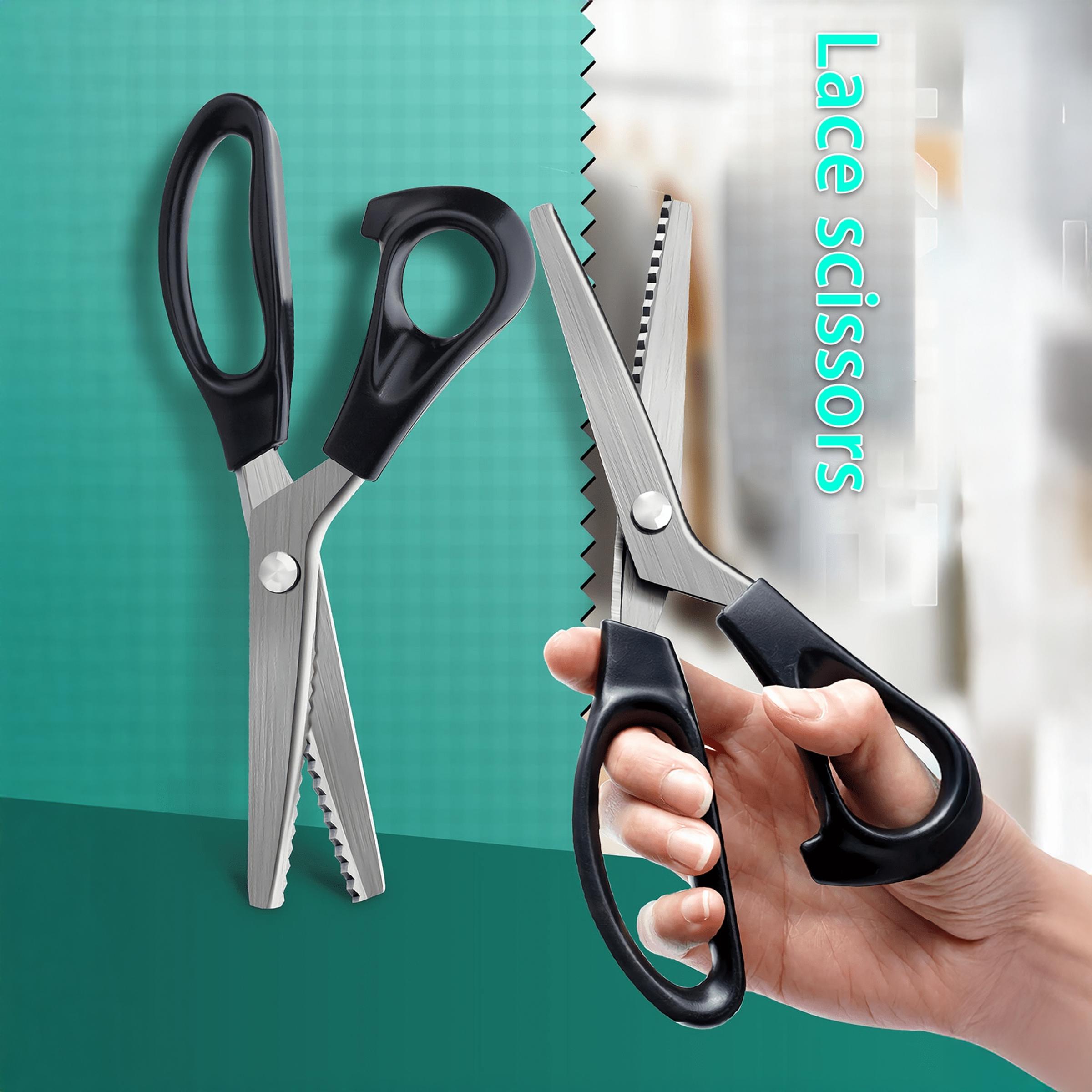 1pcs Professional Tailor Scissors Lace Scissors Stainless Steel Heavy Duty Sewing Cloth Scissors Leather Cutting Industrial Sharp Scissors Home Office Artist Student Tailor Tailor Sewing Supplies Crafts