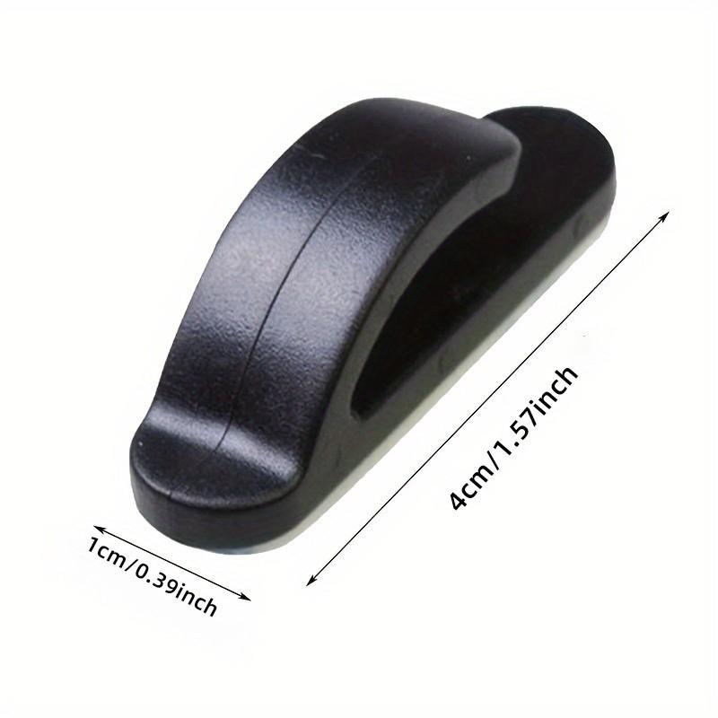 Car Organizer Bag Holder Set, Mini Hook Sticker for Car Front Seat, Kitchen Bathroom Storage, No Drilling Hidden Design, Home Use