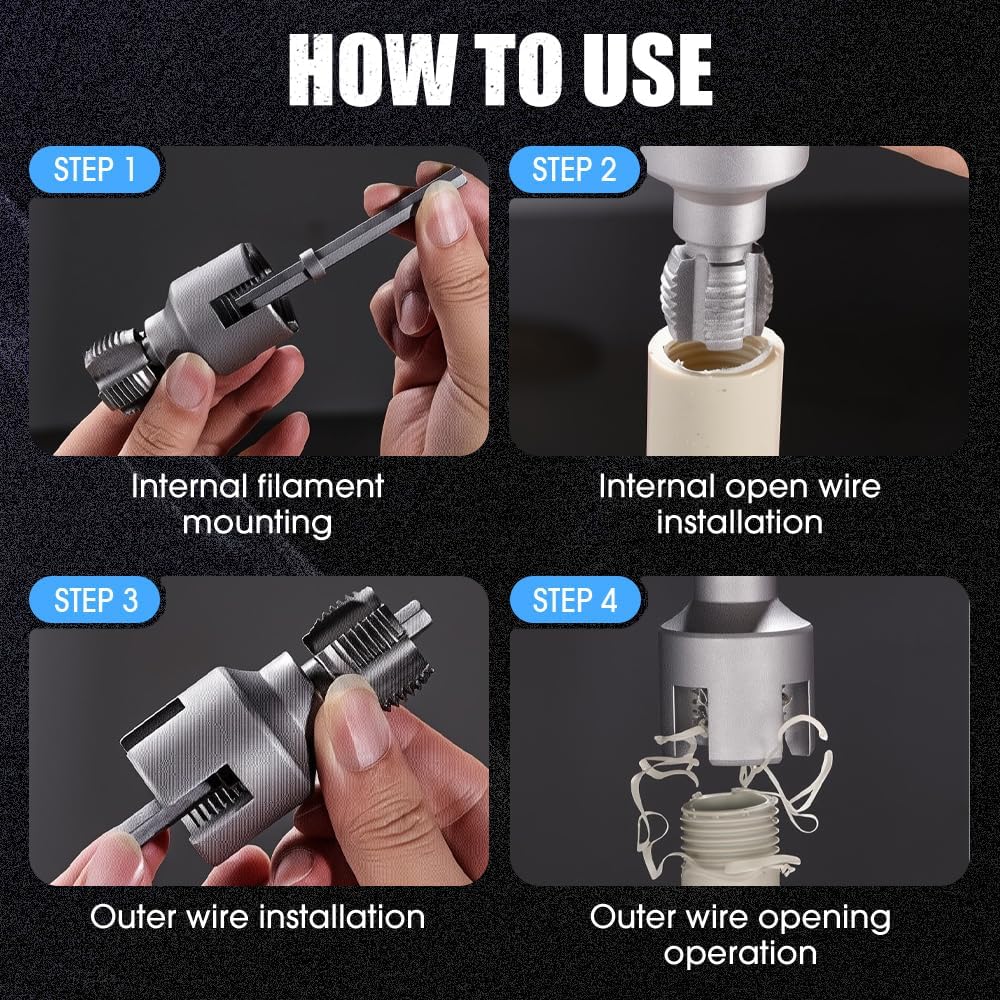 Pipe Thread Cutting Tool, 2025 New Ntegrated Internal & External Pipe ...