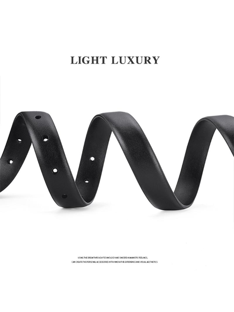 Women's Metal Buckle Waist Belt, Fashionable Durable Design, Perfect Casual Accessory for Daily Use, All Seasons Wear, Durable Belts