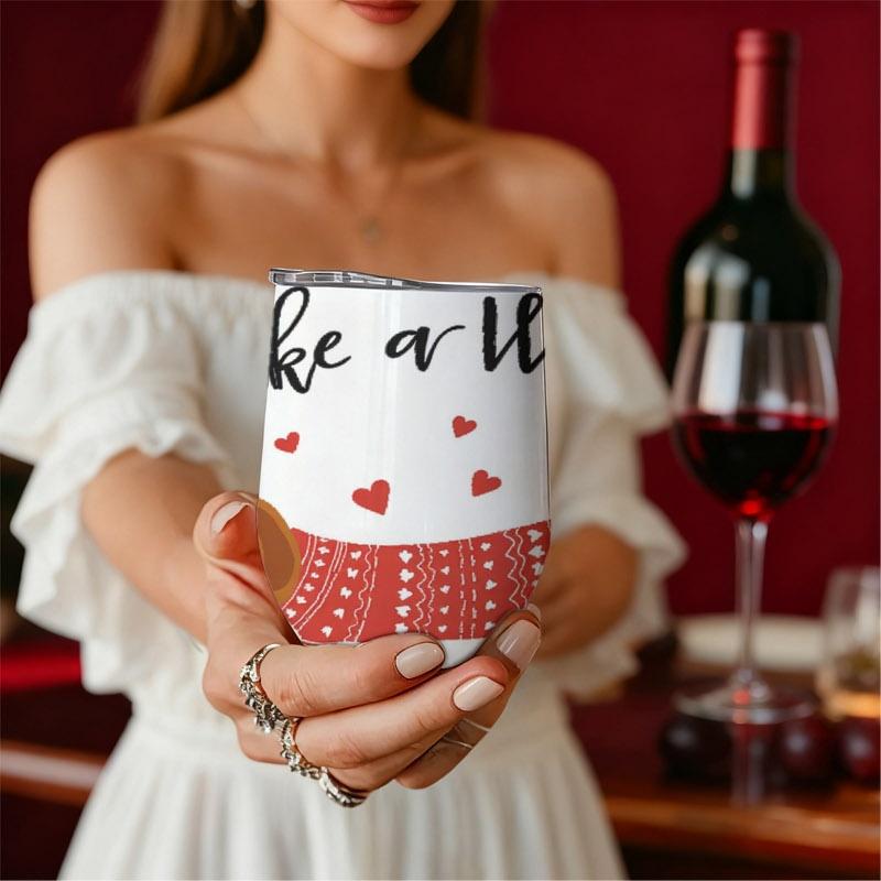 12oz Digital Printed Thermos Bottle, Cute Cartoon Dachshund "Make a Wish" Design, Insulated Stainless Steel Material, Perfect for Daily Use & Outdoor Activities, Stylish & Durable Drinkware for All