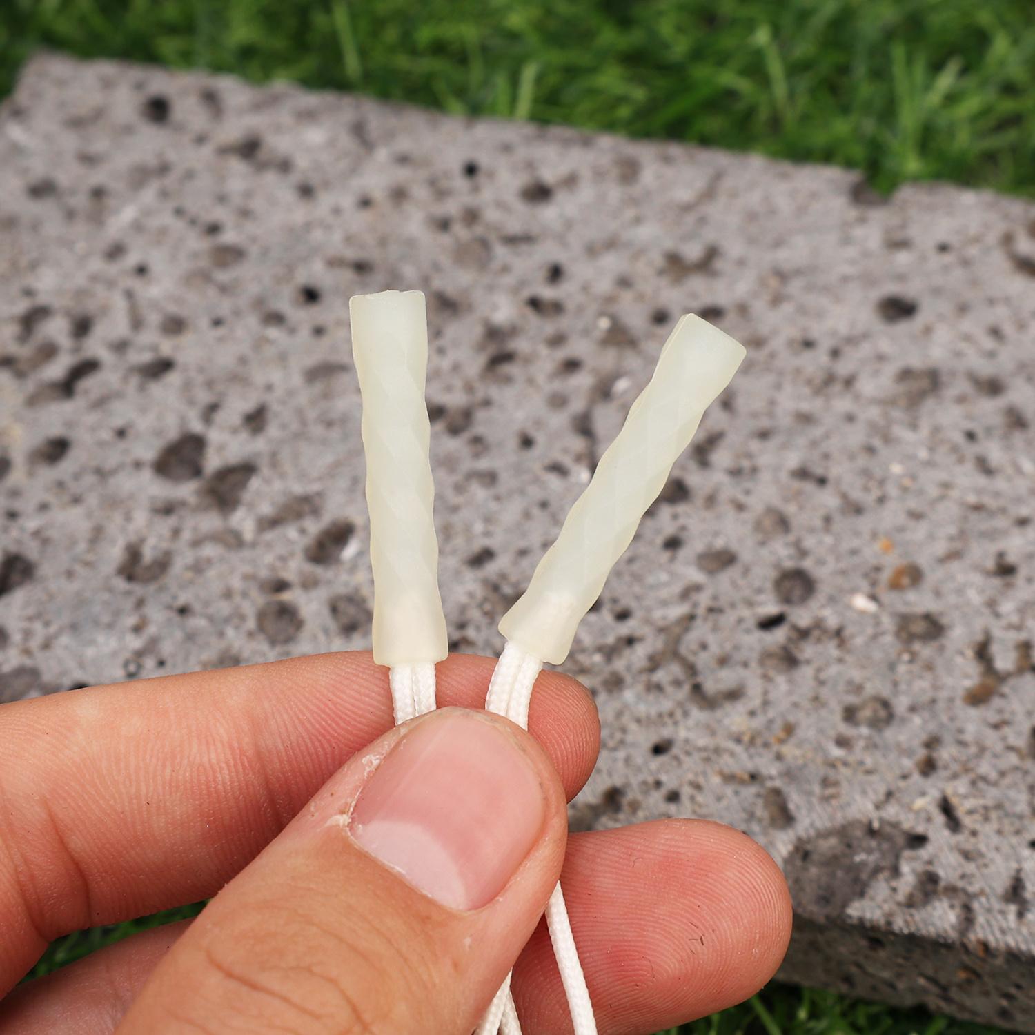 5pcs luminous zipper travel bag zipper clothing bag luminous zipper head outdoor tent backpack replacement luminous zipper tail rope luminous zipper head tail rope