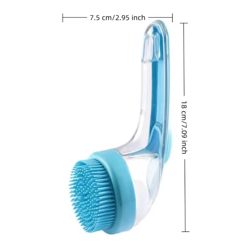 2026 New 2-In-1 Pet Bath & Grooming Deshedding Brush, Gentle Massage Tool for Dogs & Cats, Boosts Hair Care, Improves Bathing Experience