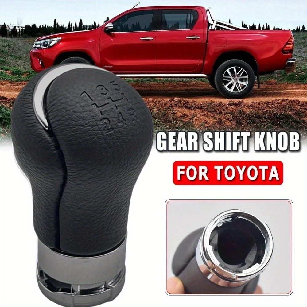 5/6 Speed Shift Gear Stick Shift rotary knob for Toyota Hilux Revo 2015-2020 stylish black, ABS material, suitable for transmission knob handle, Shift Knobs