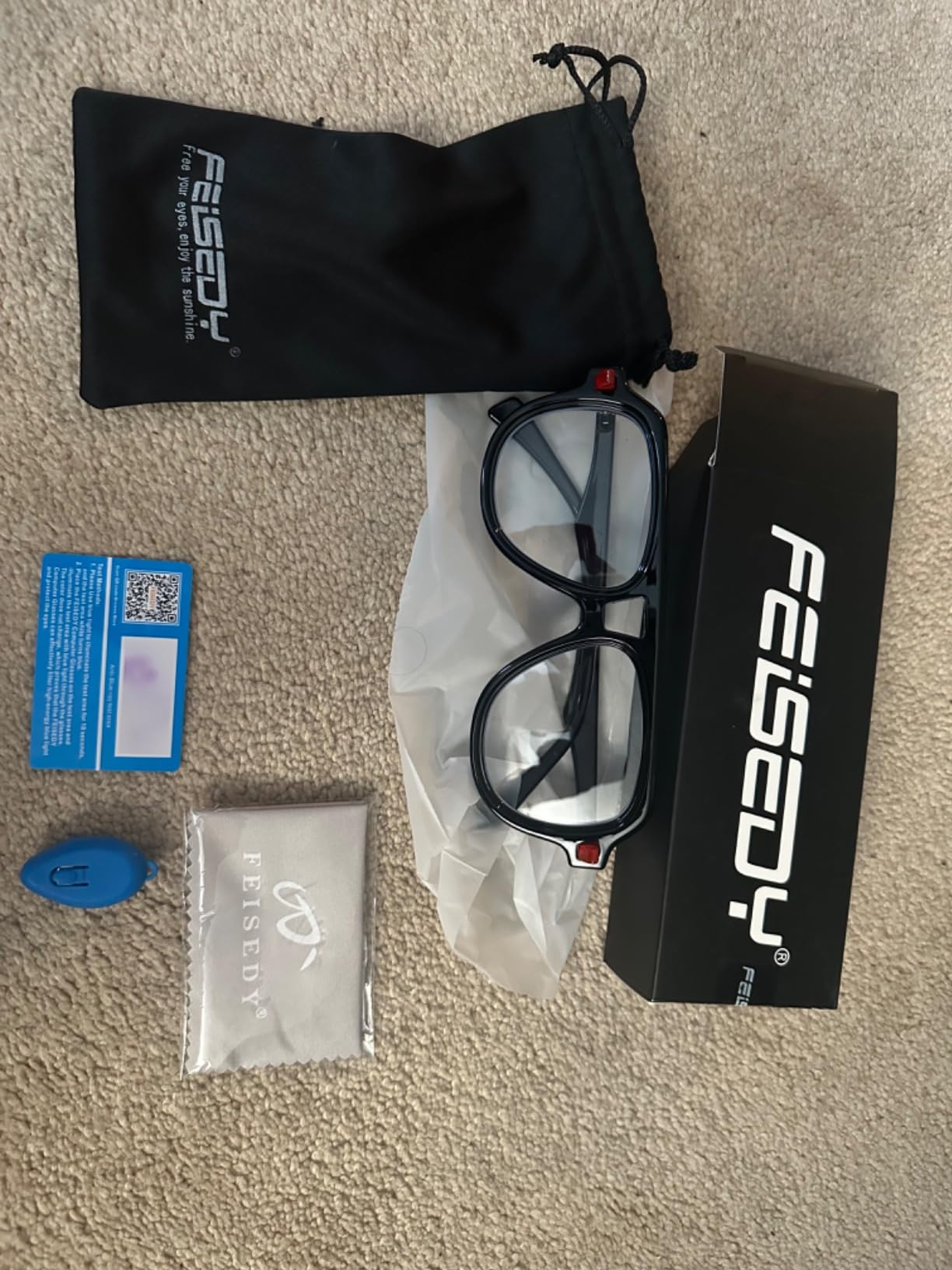 FEISEDY Frame Glasses for Women Men Blue Light Blocking Glasses Anti Glare Computer Eyeglasses B0039 FEISEDY Frame Glasses for Women Men Blue Light Blocking Glasses Anti Glare Computer Eyeglasses B0039