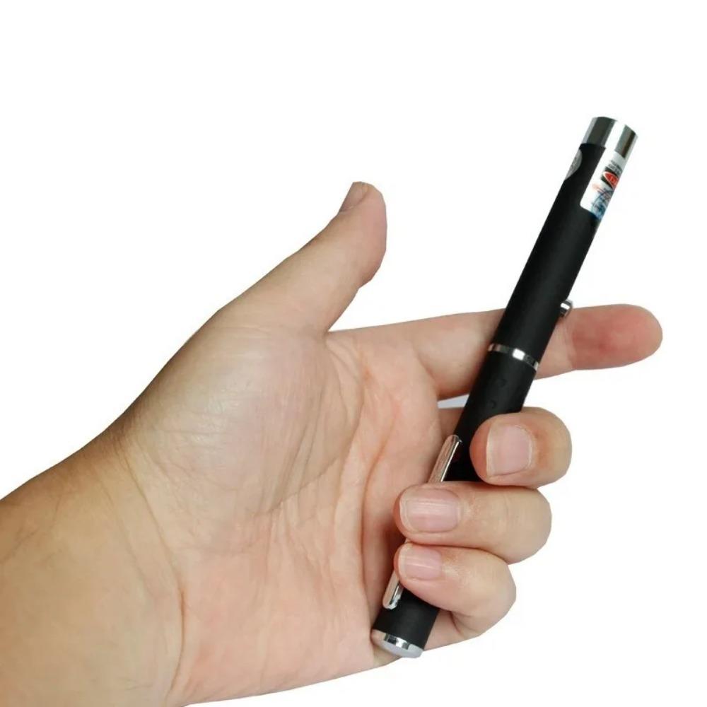 Portable 500m Long-Range Laser Pointer - Red, Green, Blue, Purple Multi-Color for Presentations, Teaching, and Pet Play. USB Rechargeable, Safe for Pets & Classrooms, Remote Control Presentation Tool Handheld Laser Pen.