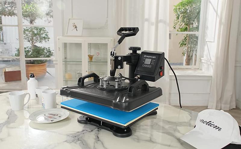 AKEYDIY Heat Press Machine for t Shirts 360-Degree Swing Away Heat Press,Tumbler Press Machine,Digital Combo 12" x 15" , Sublimation Transfer for T Shirts Mug Hat Plate Cap,New Year Gfits,DIY Beginners Friendly,Xmas Gifts for DIY Lovers