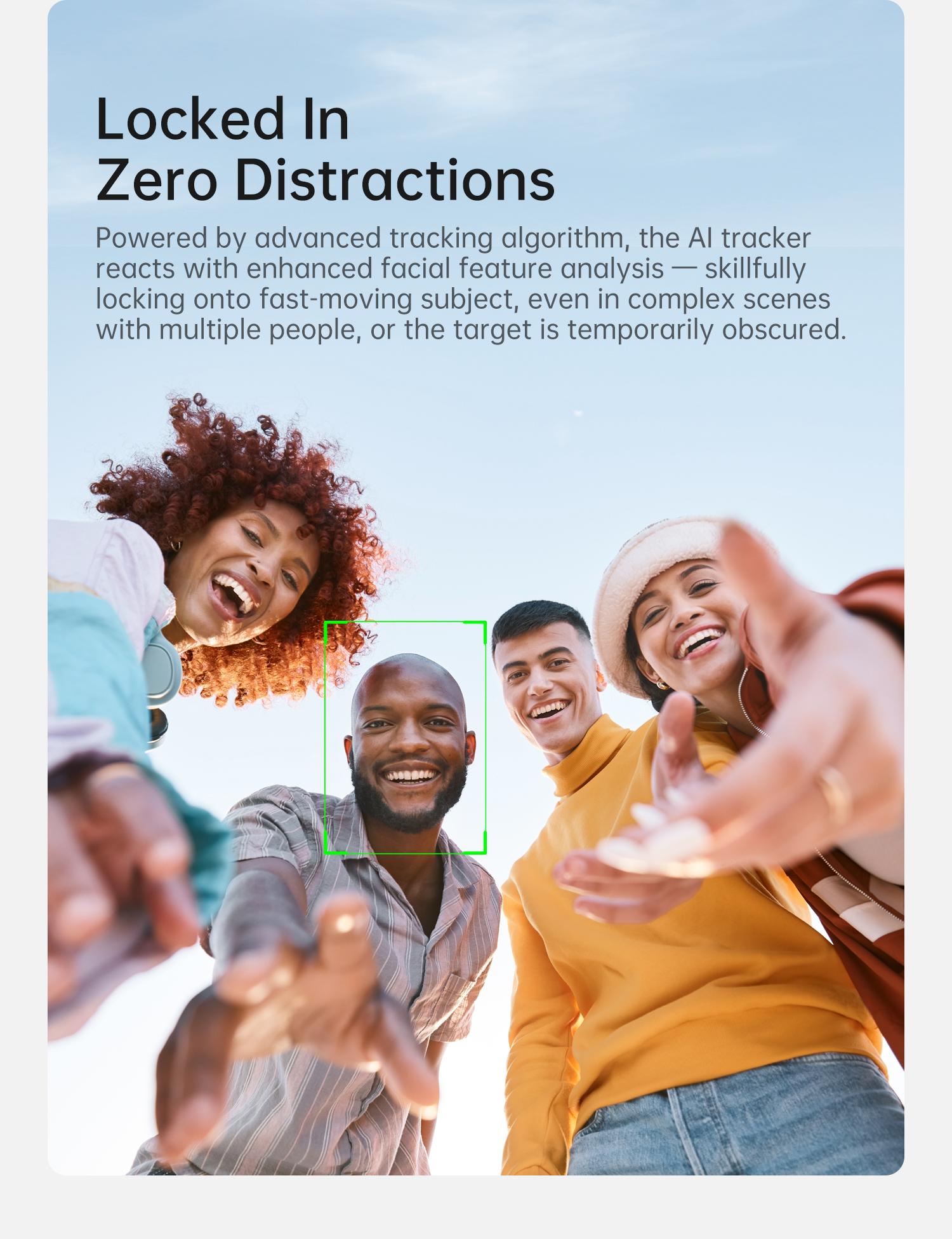 hohem iSteady V3 Ultra Gimbal,Detachable Touchscreen Remote,Advanced AI Tracking with any App,360° Infinite Pan Tracking,Select People&Obeject on Touchscreen to Track,3-Color Fill Light,3-Axis Stabilization, Compatible with most iPhone&Android series