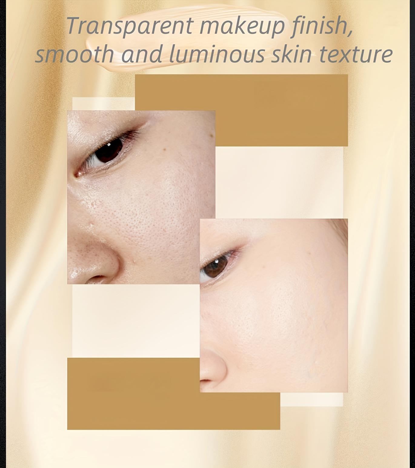 Korean Beauty Cushion Foundation - Natural Coverage, Dewy Finish, Medium Beige, Cream Formula, Long-Lasting Moisturizing, Includes Refill, for Daily Work & Holiday Gifts