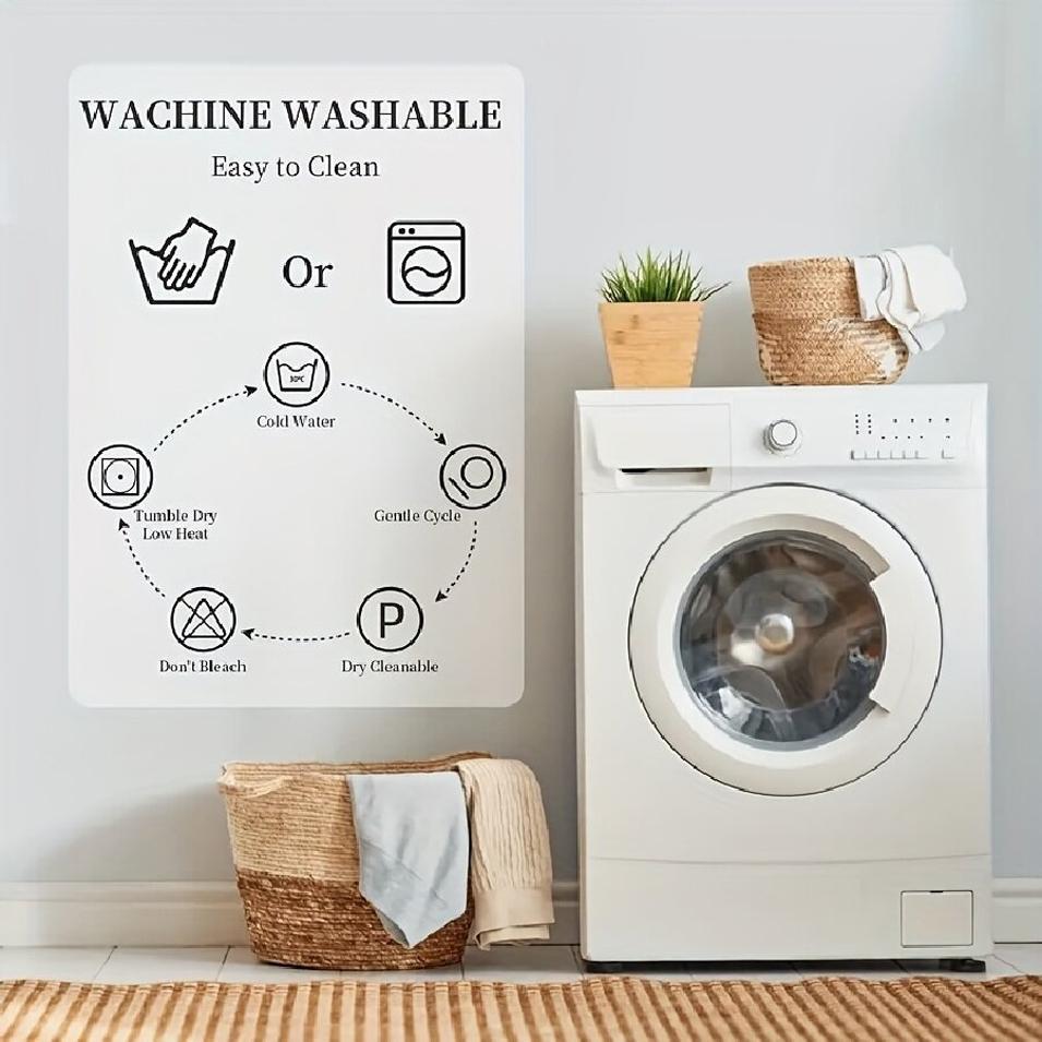 Geometric Ethnic Tablecloth, Washable Table Cover, Waterproof Minimalist Vintage Design, Long Rectangle Table Mat, Spring Summer Decor, Party Kitchen Accessory