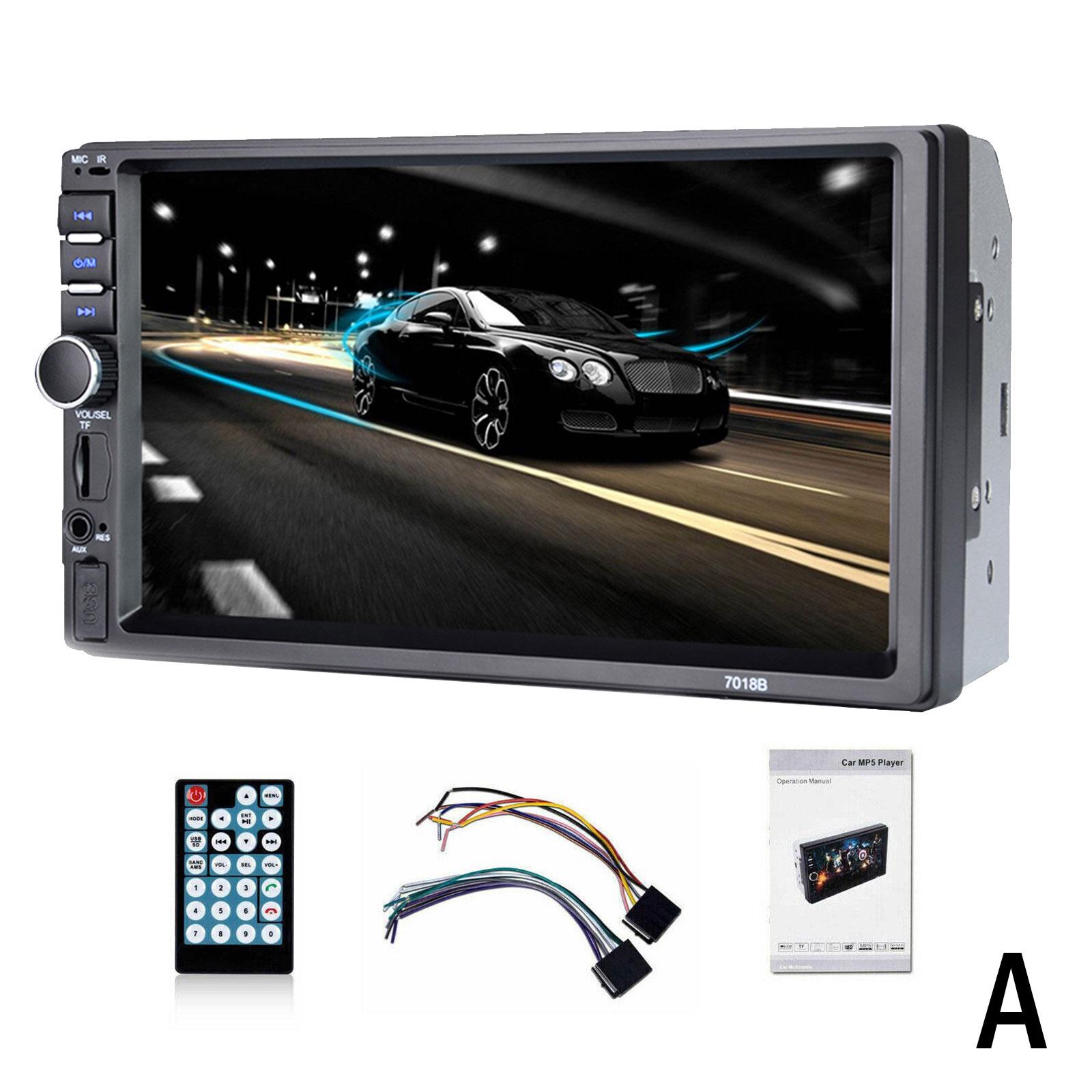Bileeko Car Radio Digital 2 din Stereo 7inch HD Screen Autoradio Multimedia Player MP5 Bluetooth USB TF FM Camera