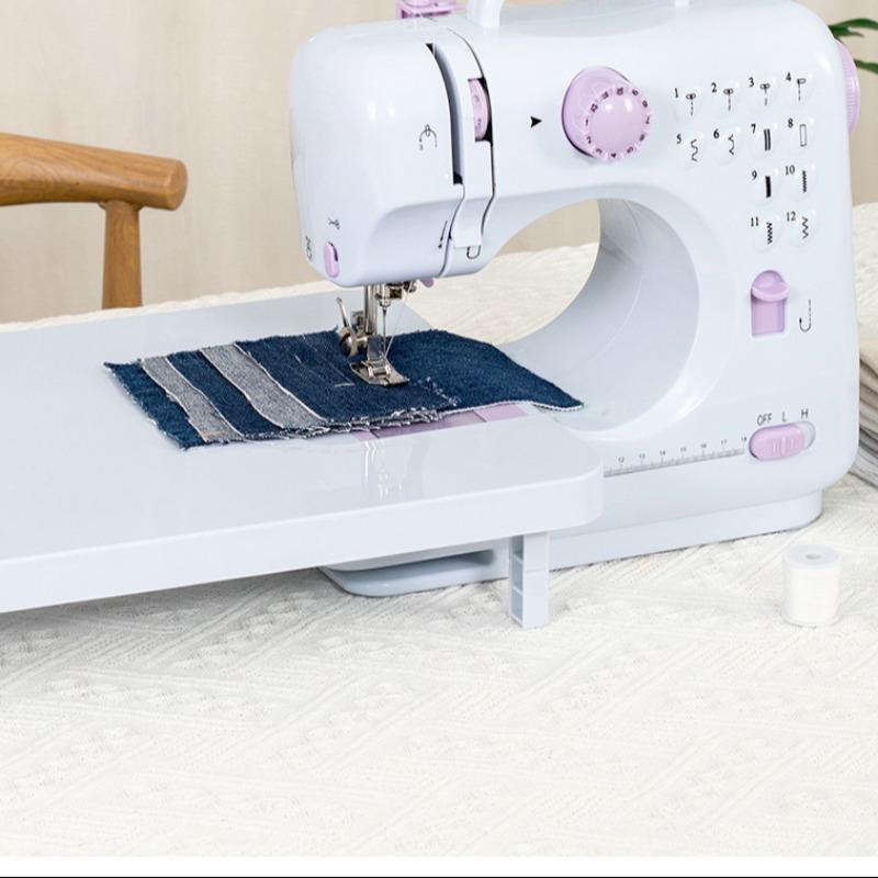 Portable Plastic Sewing Machine Worktable Extension Accessories, Fits Mini Desktop Sewing 505a, Craft Surface Enhancer, Home Sewing Machine