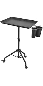Salon Tray Cart Salon Rolling Tray, Tattoo Tray with Wheels Adjustable Height, Service Storage Tray Trolley for Beauty Clinic Spa Salon Tray Cart Salon Rolling Tray, Tattoo Tray with Wheels Adjustable Height, Service Storage Tray Trolley for Beauty Clinic Spa
