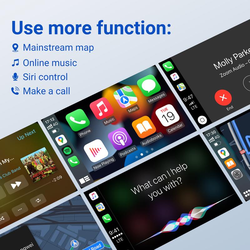 Ottocast Mini Cube 4.0 Wireless CarPlay/Android Auto Adapter