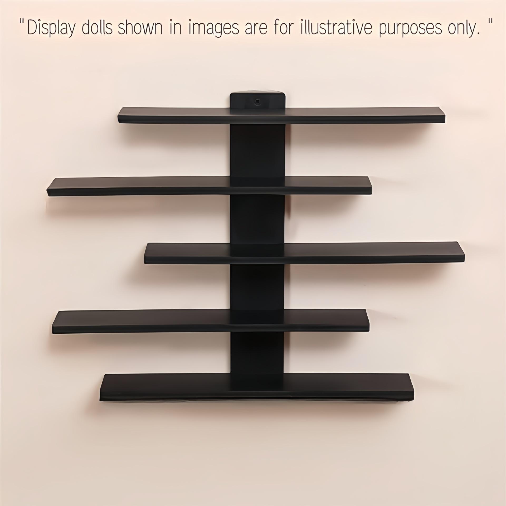 Wall-Mounted Display Rack, Multi-Layer Durable Storage Shelf, Wall Shelf Unit, Space-Saving Decorative Organizer for Collectibles, Toys, Home Decor, Space Saving Design