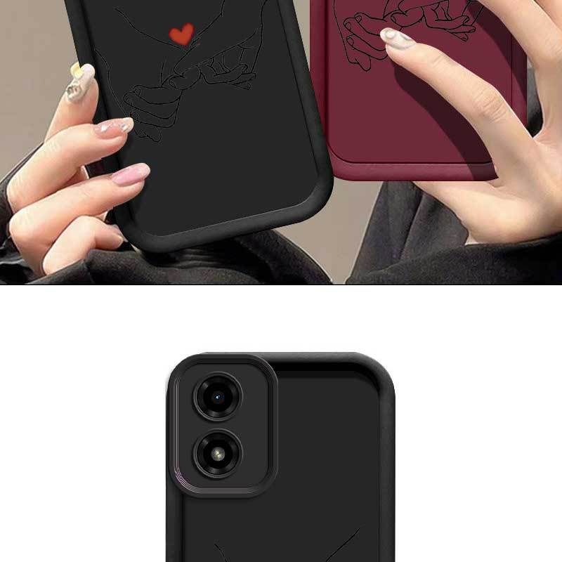 1 Piece E14 Promised Love Fashion Ready Flexible For Moto E14 Case With Elegant