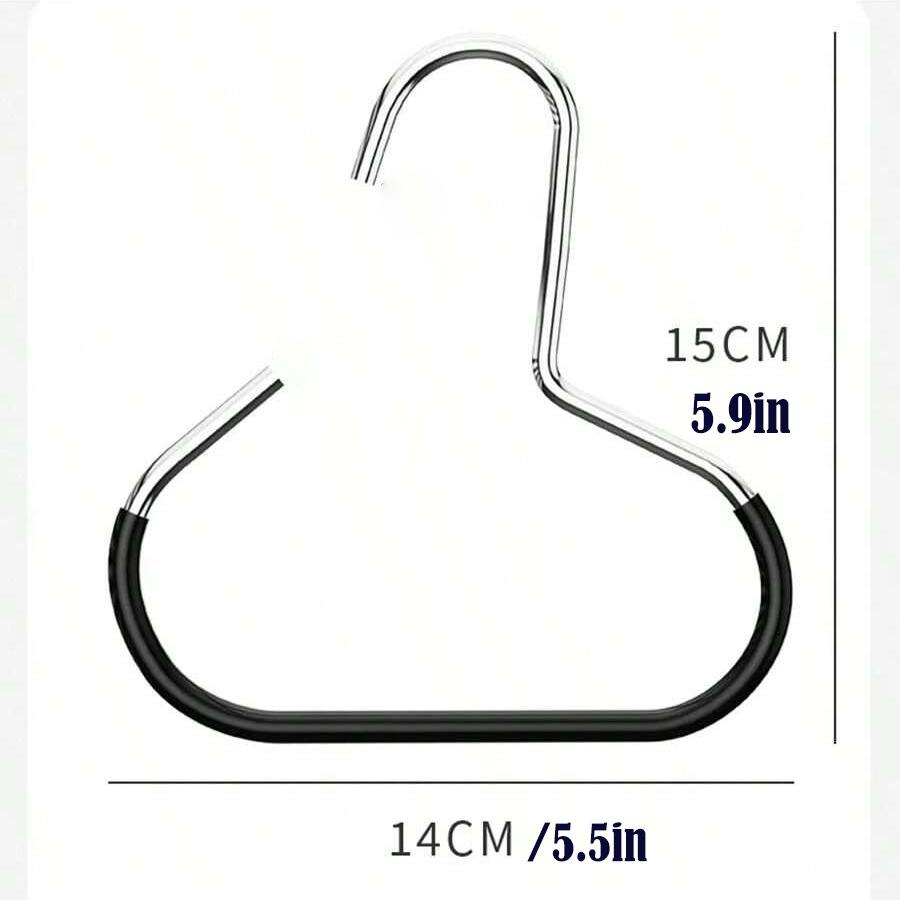 5 Round Ring Clothing Hangers, Multifunctional Home Closet Organizer, Hat Scarf Tie Bra Storage, Space Saving, Aesthetic Design