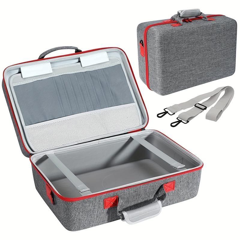 Travel Backpack for PS5 Console, Protective Carrying Case Storage Bag Compatible with Sony PlayStation 5 Console, Headset, Game Discs, for PS5 Controller, Durable Outdoor Rucksack