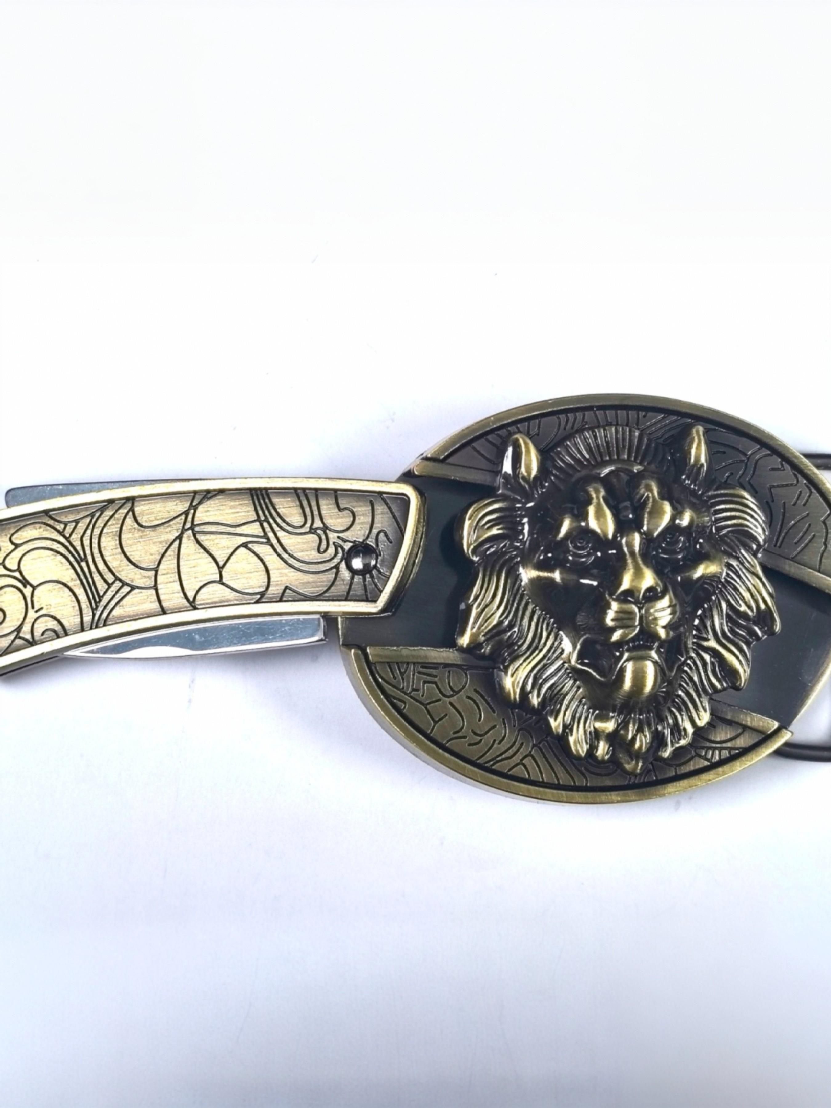 Unisex Animal Alloy Belt Buckle, Fashion Accessory for Jeans and Outdoor Clothing, Durable Design for Daily Use, Boho Style