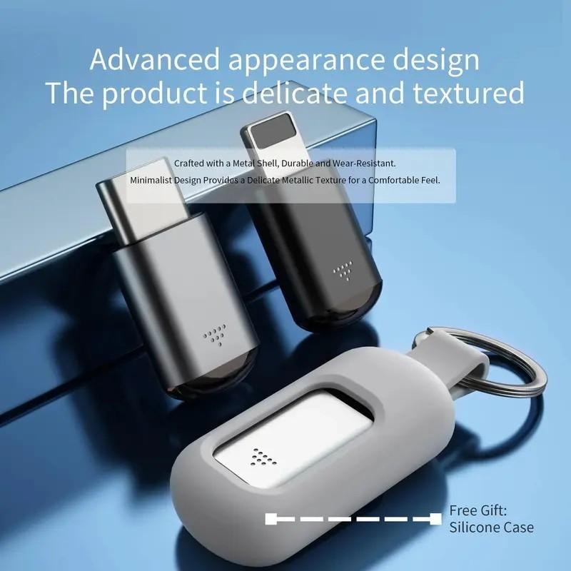 USB Type-C Smart IR Remote Control Adapter, Mini Infrared Transmitter, Universal TV Air Conditioner Adapter, Portable Design