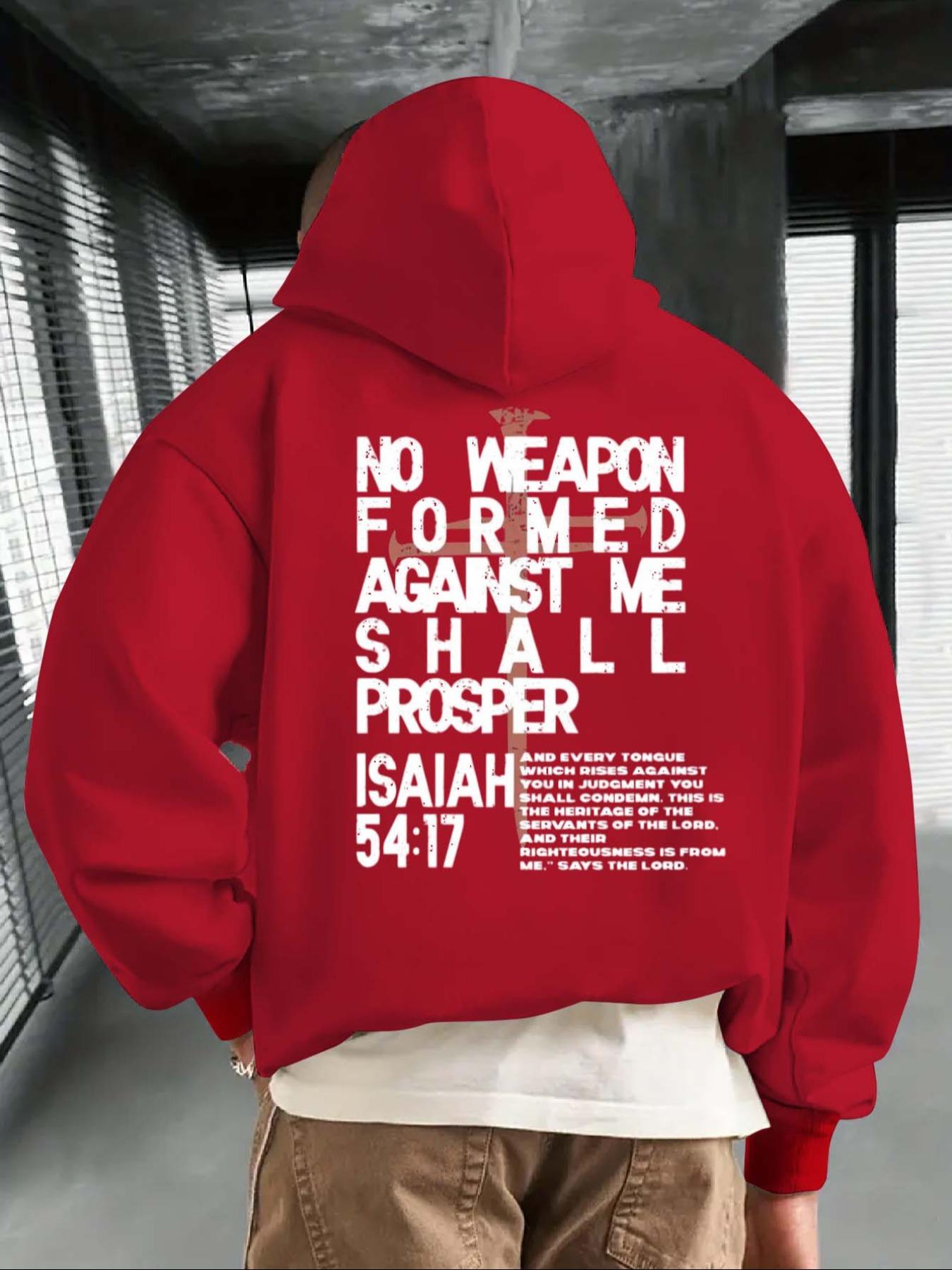 Men's Casual Loose Hooded Sweatshirt with Letter Graphic Print, Thick Fleece Lining, Fall & Winter Fashion, Comfortable Fit