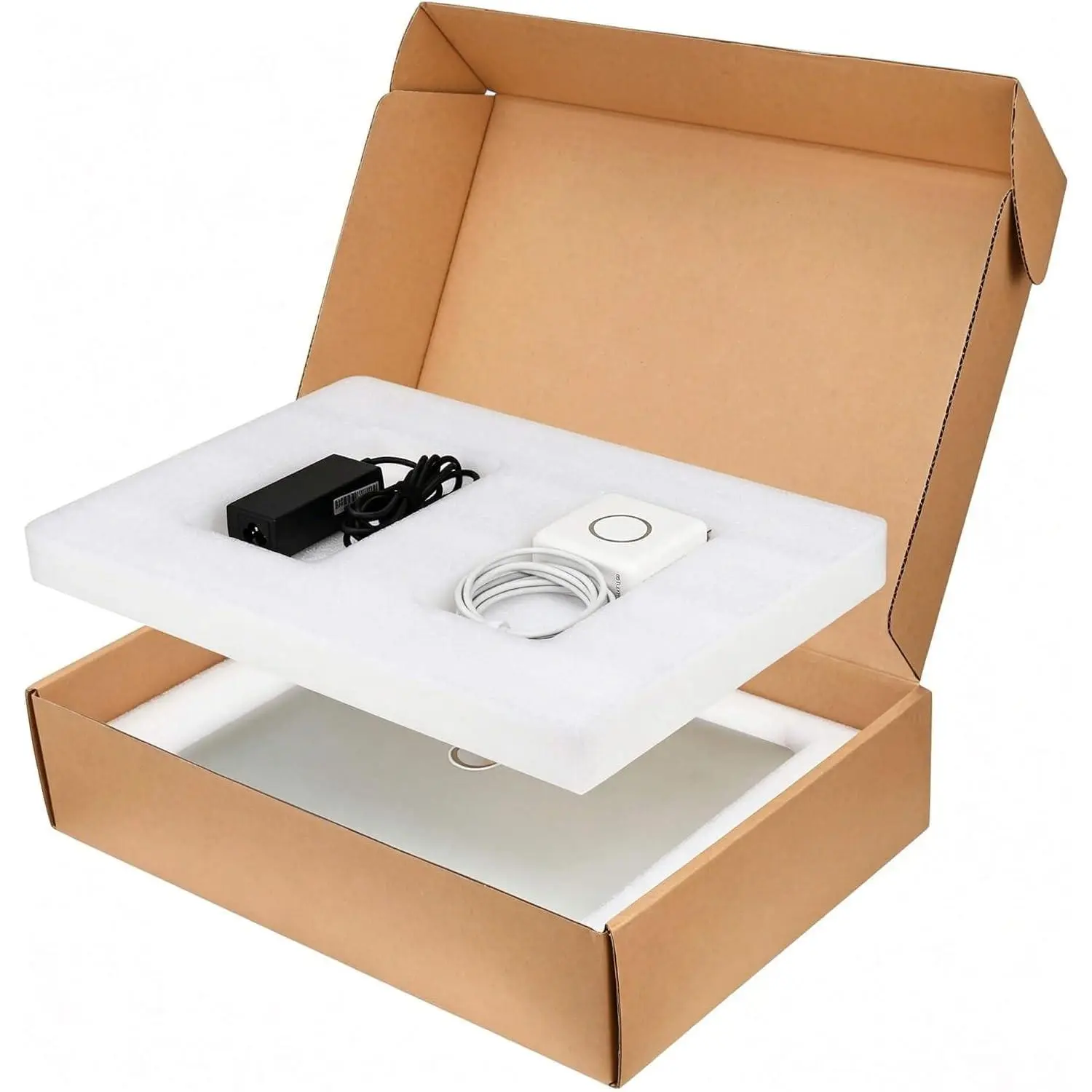 Laptop Shipping Box Great for Laptop Computer Shipping | Laptop Box with Protection Foam, Secure Mailer Box for Laptop Shipping Fits Most Ultrabook or Laptop Screen Sizes